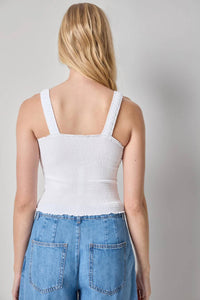 Lilla P - Organic Smocked Tank