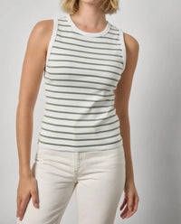 Lilla P - Rib High Neck Tank Top