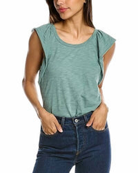 Lilla P - Ruffle Sleeve Raglan Top