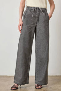 Lilla P - Straight Leg Drawcord Pant