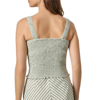 Lilla P - Striped Smocked Tank
