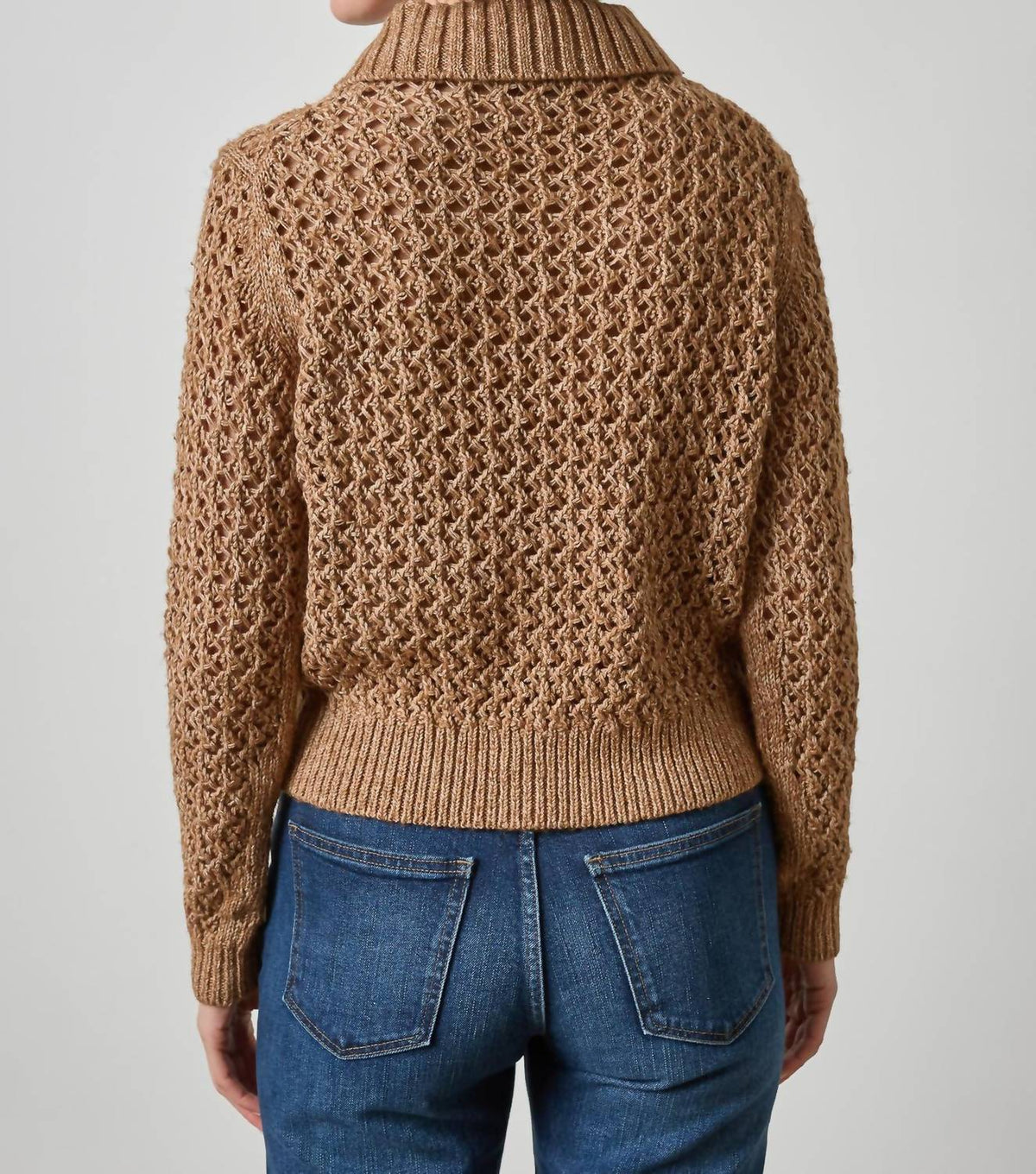 Lilla P - Textured Polo Sweater