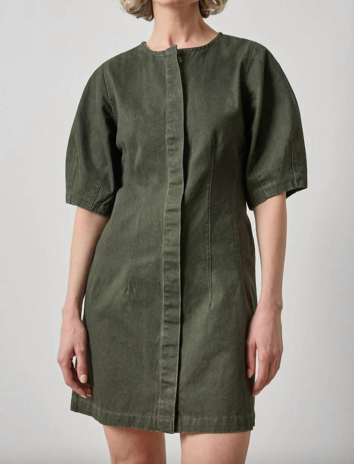 Lilla P - Washed Twill Shirt Dress