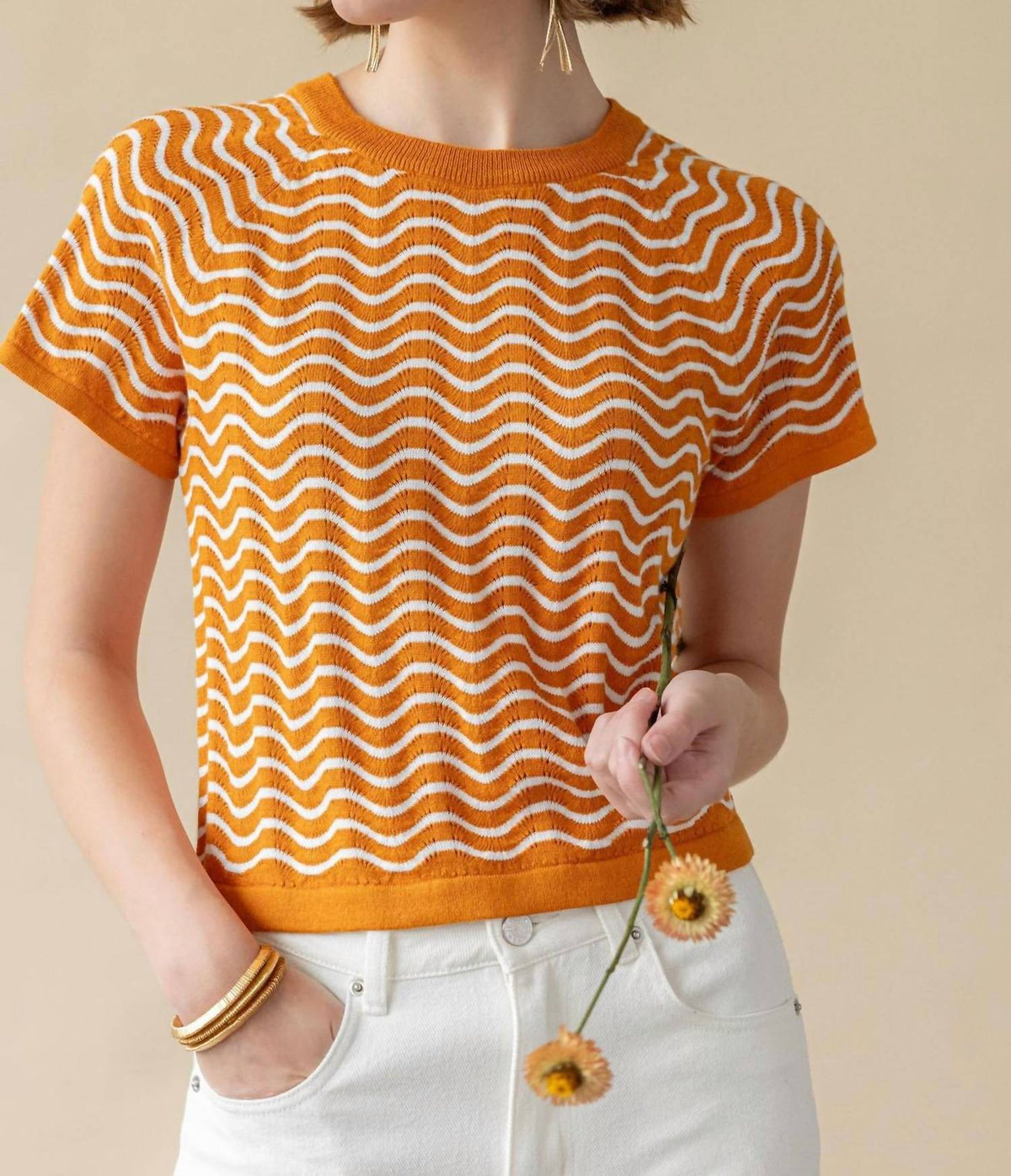Lilla P - Wave Stitch Sweater