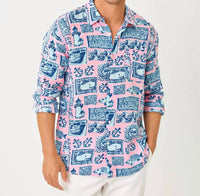 Lilly Pulitzer - Addison Button Down Linen Shirt