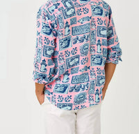 Lilly Pulitzer - Addison Button Down Linen Shirt
