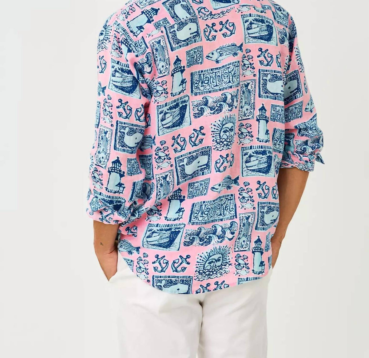 Lilly Pulitzer - Addison Button Down Linen Shirt