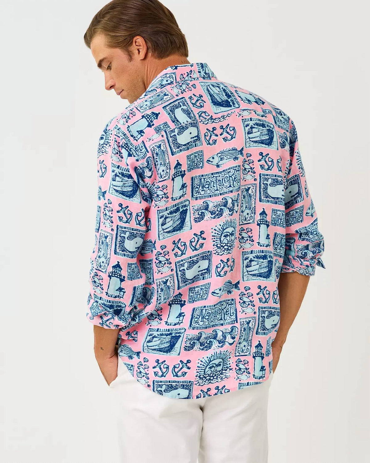 Lilly Pulitzer - Addison Button Down Linen Shirt