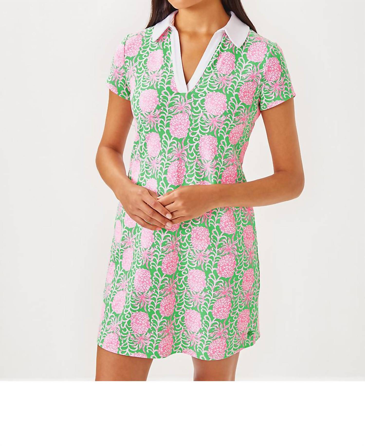 Lilly Pulitzer - Cayo Costa Upf 50+ V - neck Mini Dress - clothing - dresses - graphic