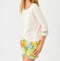 Lilly Pulitzer - Clairmont Trimmed Knit Top
