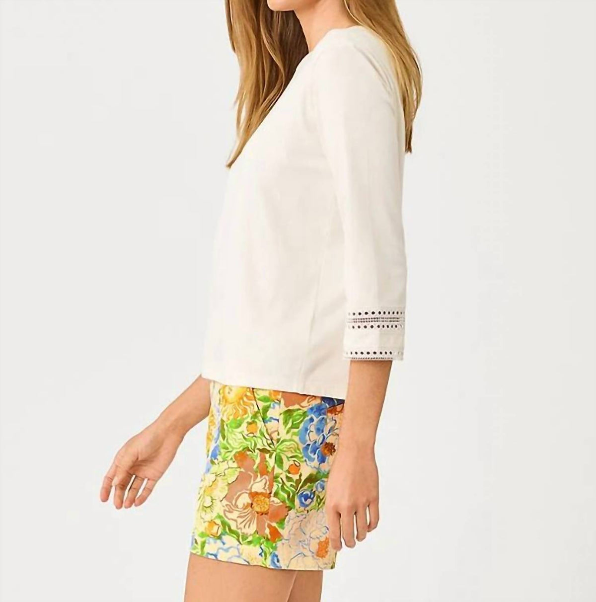 Lilly Pulitzer - Clairmont Trimmed Knit Top