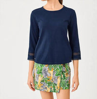 Lilly Pulitzer - Clairmont Trimmed Knit Top