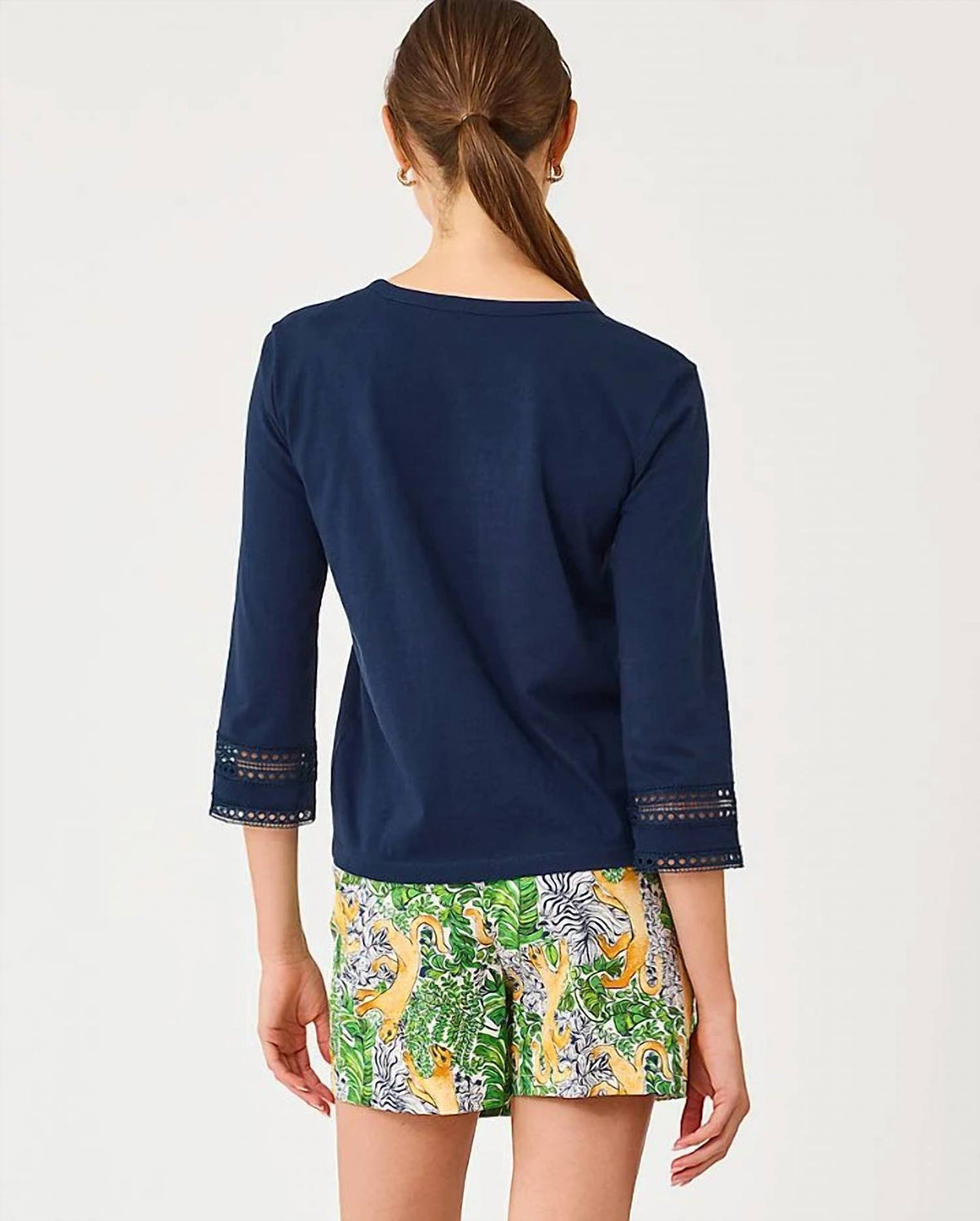 Lilly Pulitzer - Clairmont Trimmed Knit Top