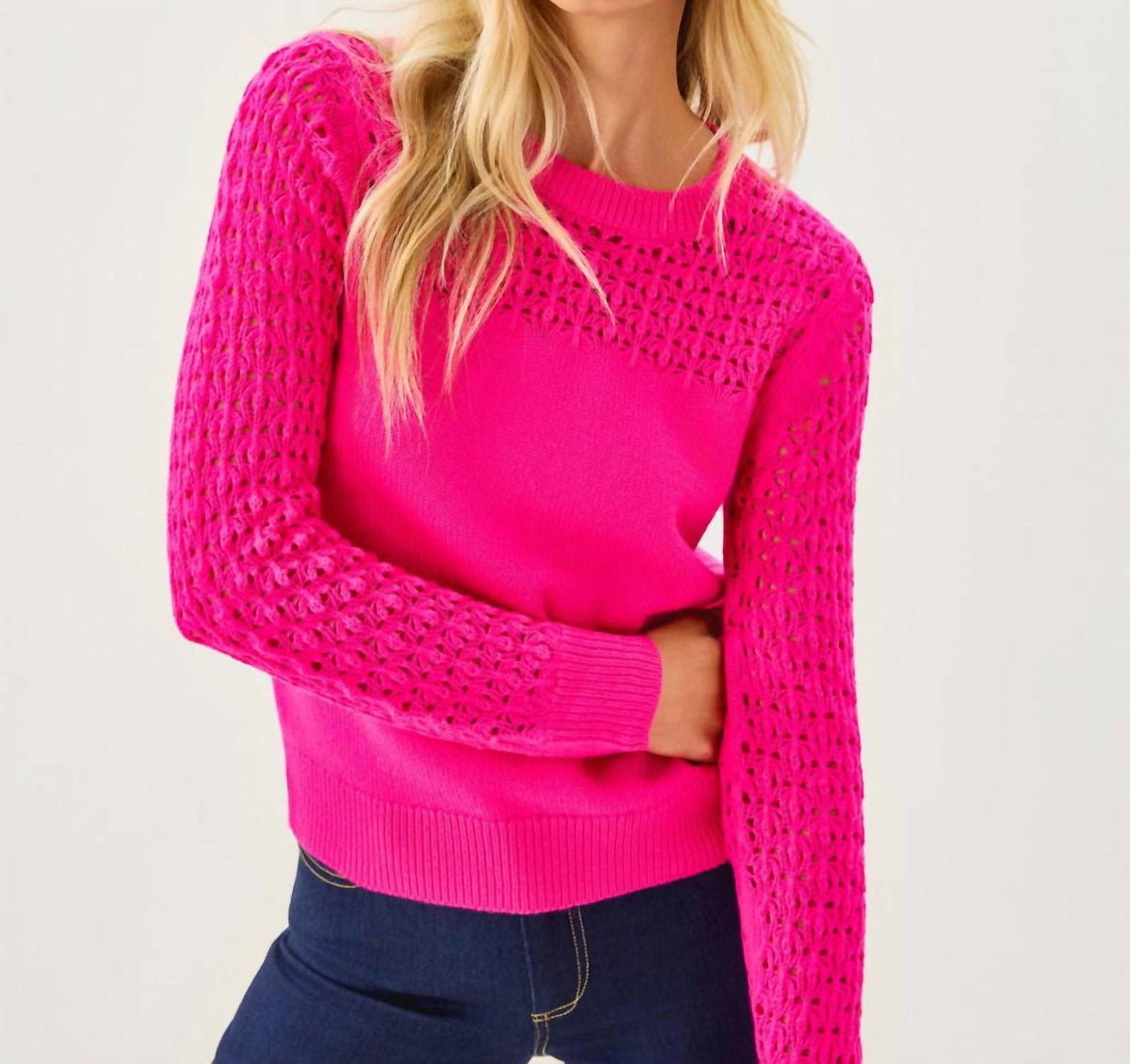 Lilly Pulitzer - Daisa Crew Neck Pullover Sweater