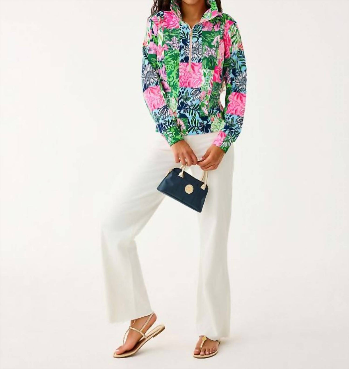 Lilly Pulitzer - ELENI UPF 50+ PULLOVER