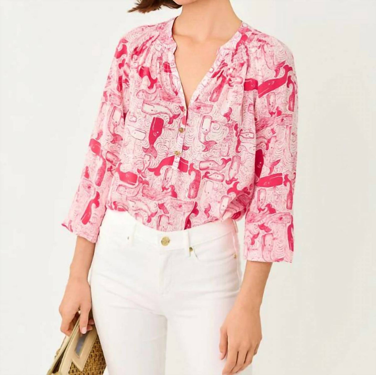 Lilly Pulitzer - Elsa Pullover Blouse