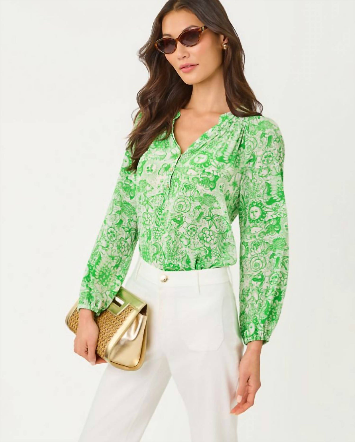 Lilly Pulitzer - Elsa Silk Top