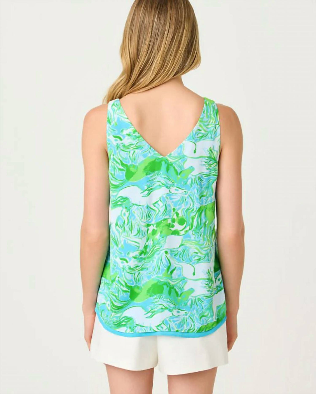 Lilly Pulitzer - FLORIN STRAIGHT HEM TOP