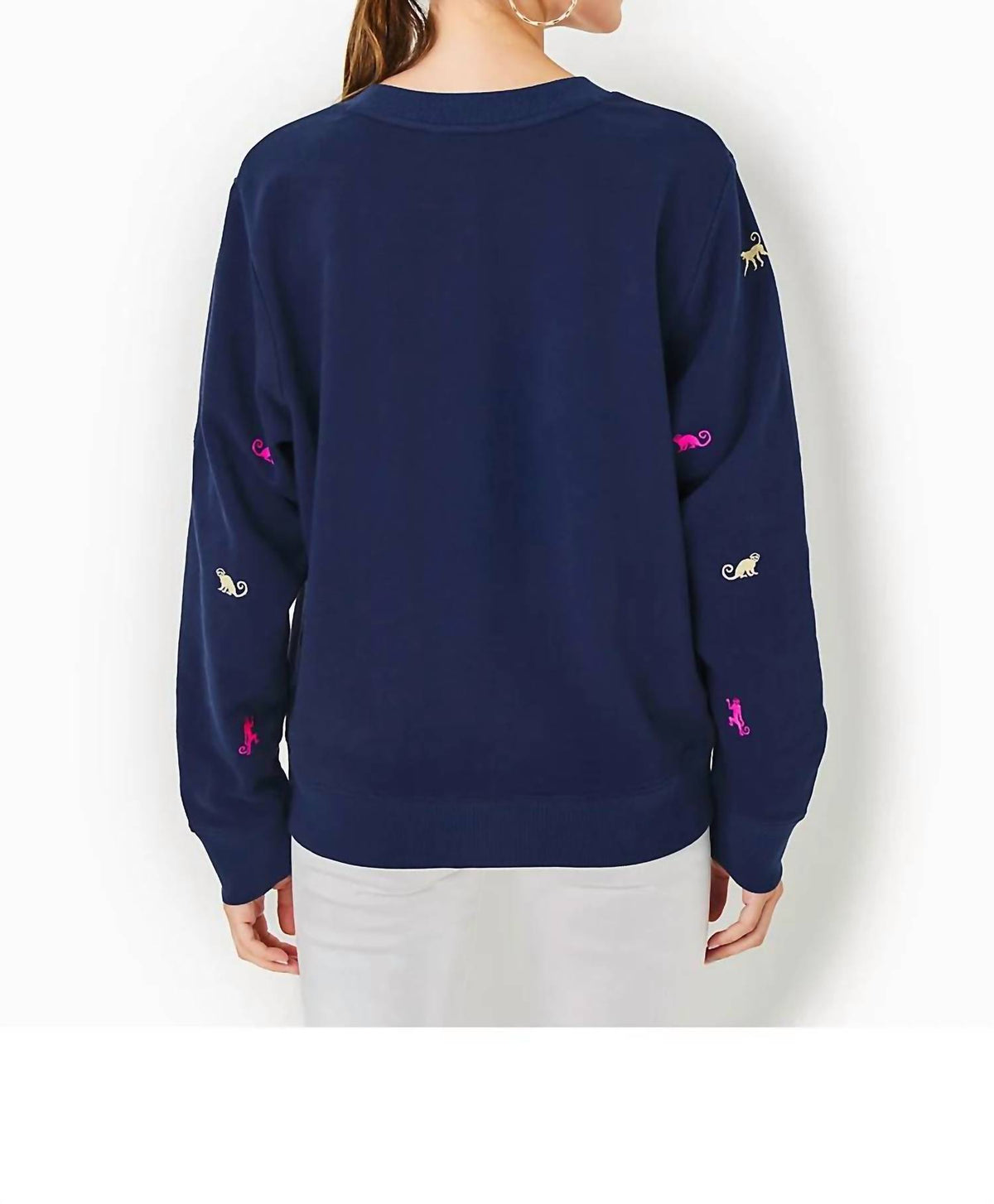Lilly Pulitzer - Monkey Half Drop Ballad Sweatshirt