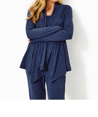 Lilly Pulitzer - Nevia Wrap - blue - cardigans - clothing