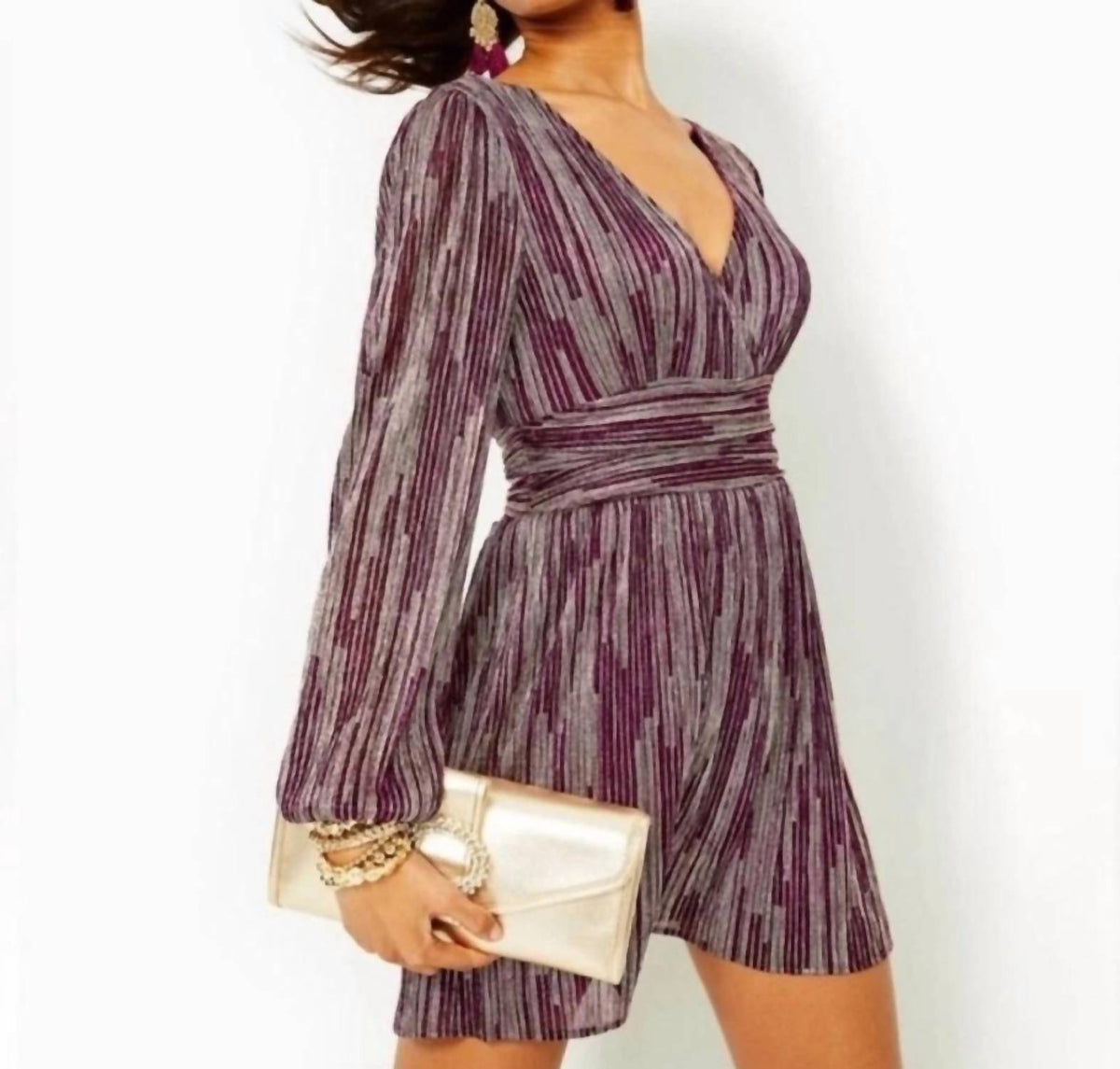 Lilly Pulitzer - Riza Long Sleeve Romper