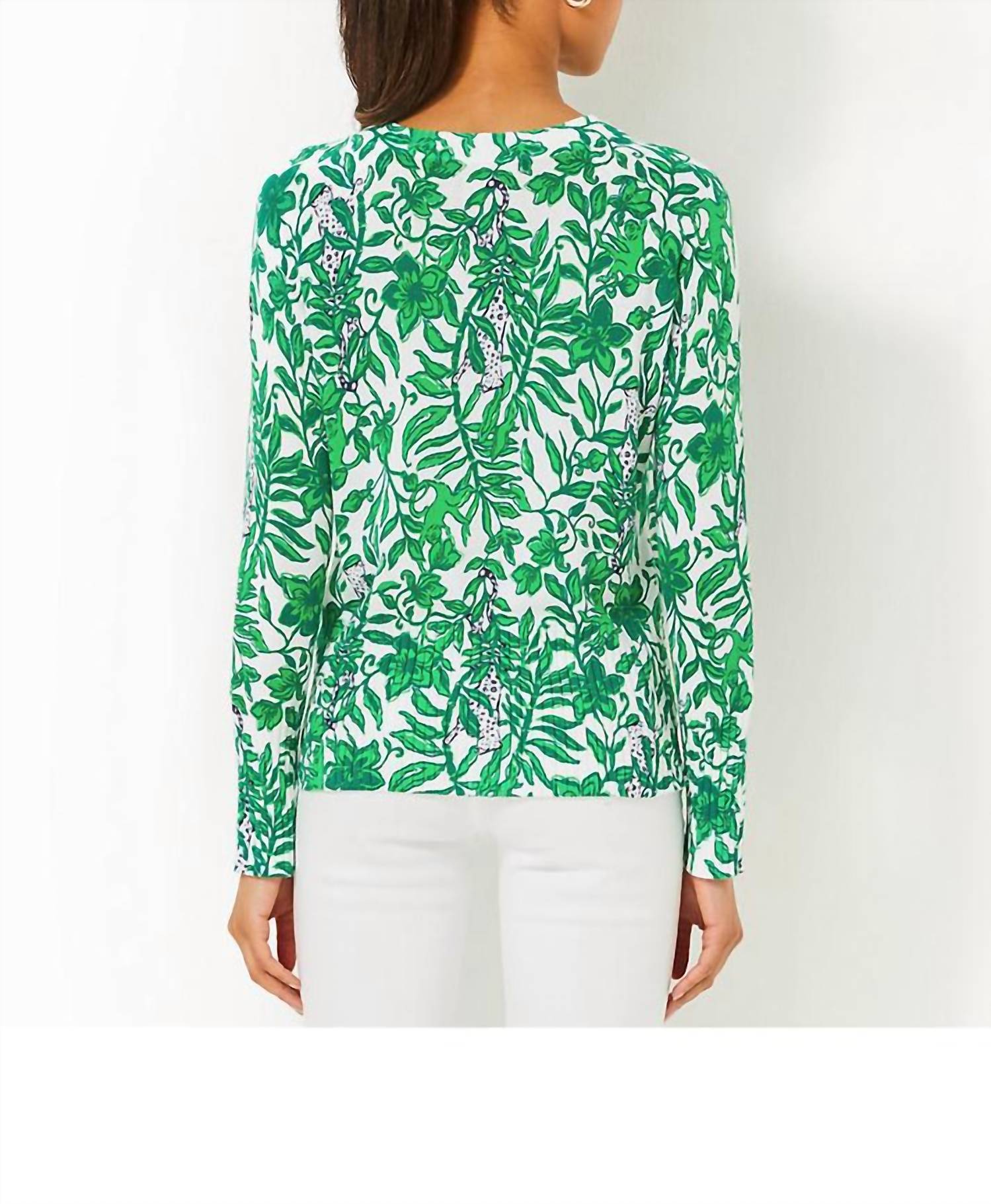 Lilly Pulitzer - Salima Sweater - clothing - cotton - blend - crew