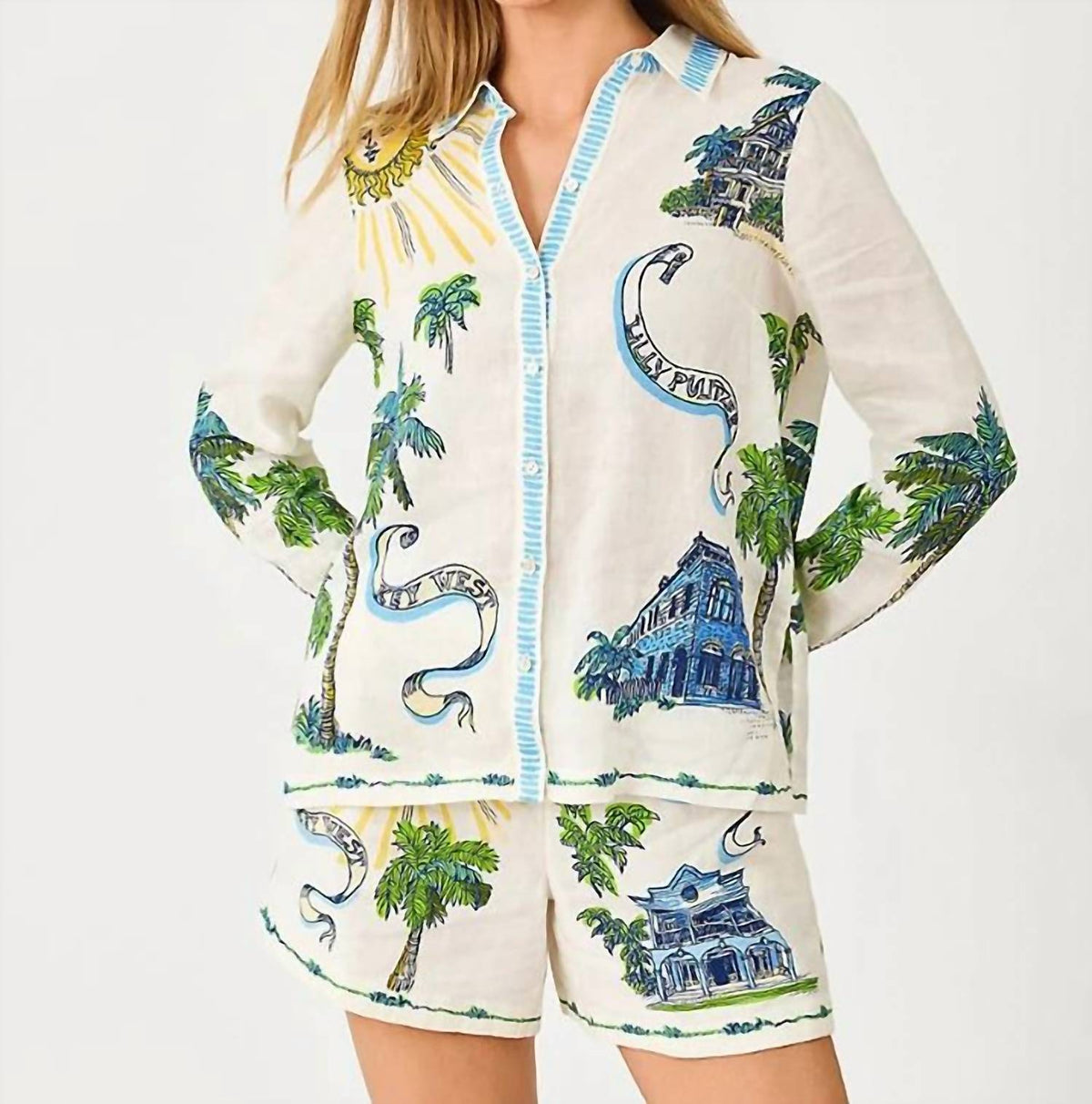 Lilly Pulitzer - Susana Button Down Shirt