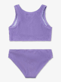 Limeapple - Girl's Crinkle Two Piece Tankini Swimsuit - baby - bikinis - clothing