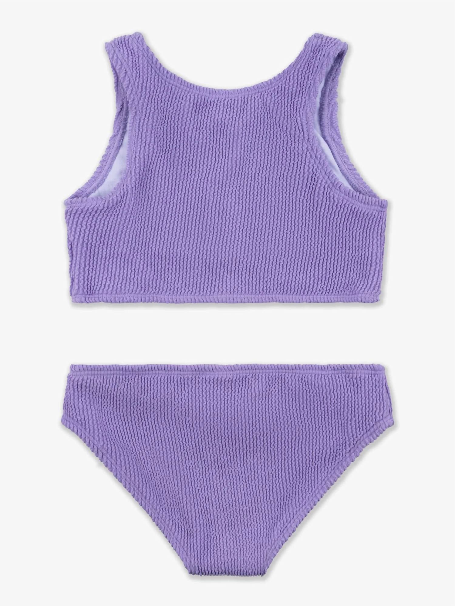 Limeapple - Girl's Crinkle Two Piece Tankini Swimsuit - baby - bikinis - clothing