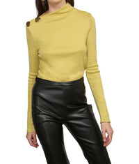 Line And Dot - Adelyn Mock Neck Sweater