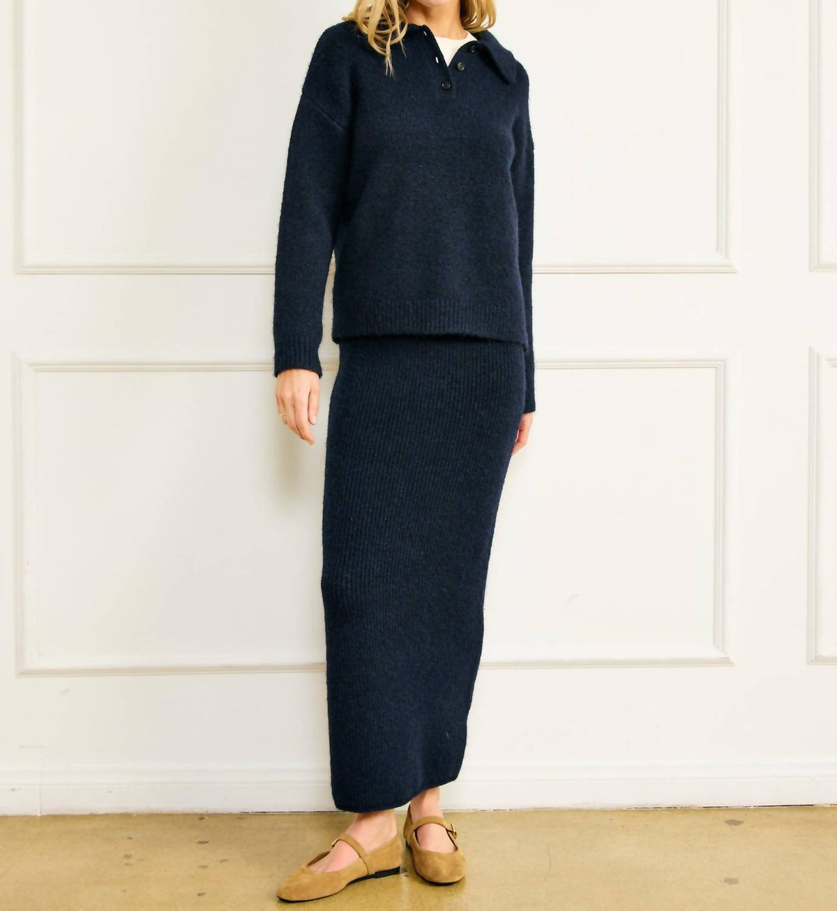 Line And Dot - Hart Sweater Skirt