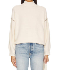 Line And Dot - Katy Mock Neck Sweater