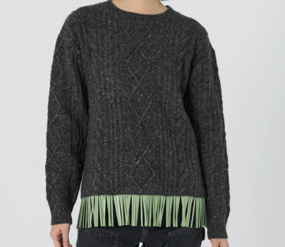 Lingua Franca - Bianca Crew Sweater