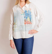 Lior - Patio Print Top