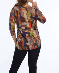 Lior - ZOFI 3/4 Ponte Knit Top