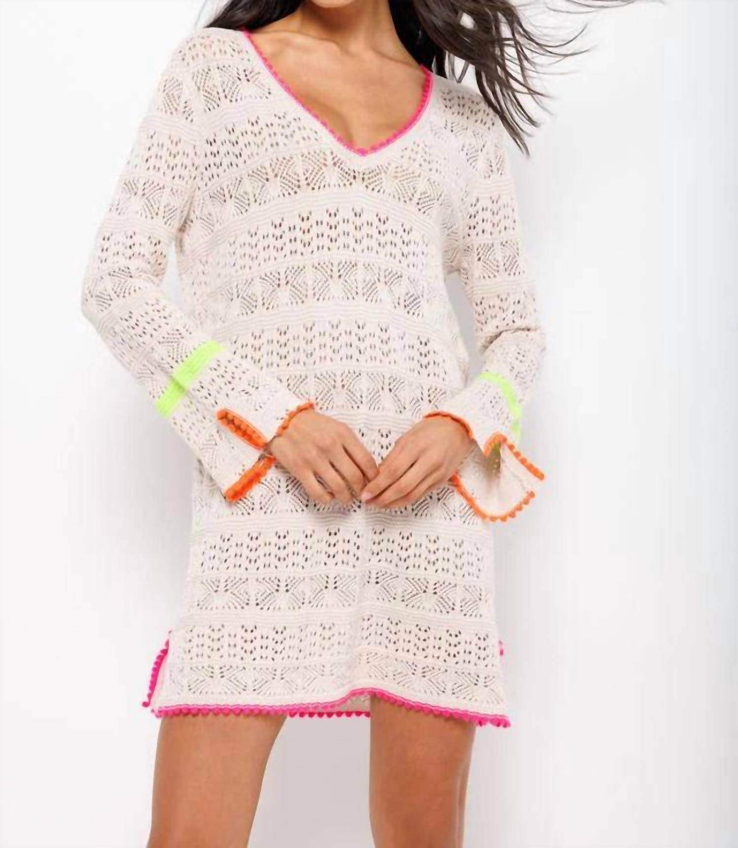 Lisa Todd - Beach Please Tunic Top - clothing - shirts - textured