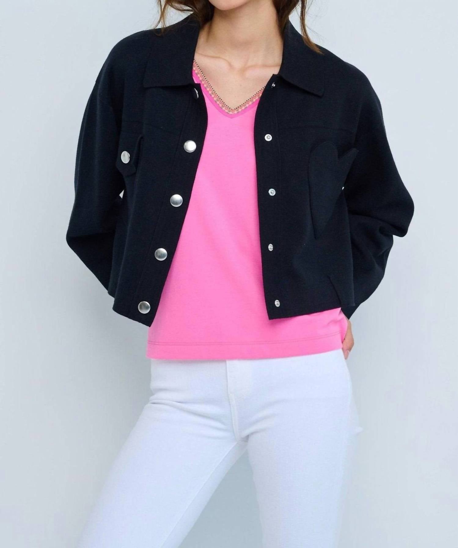 Lisa Todd - Beat Goes On Jacket - black - casual - jacket - clothing