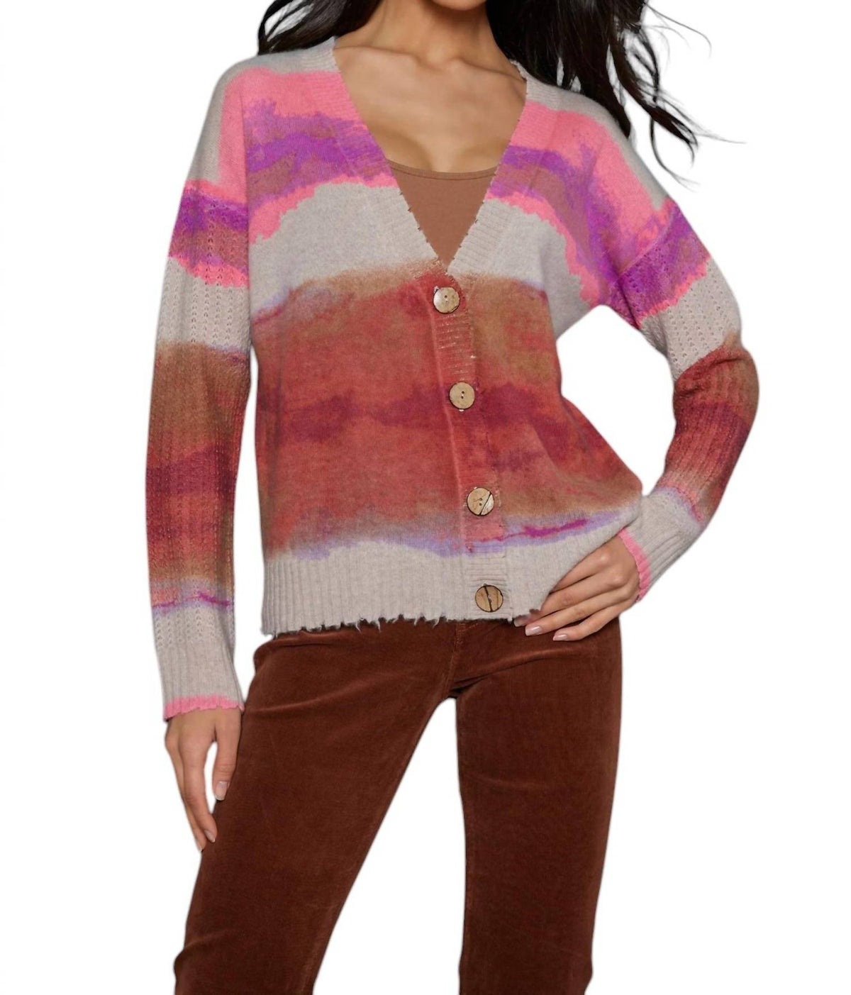 Lisa Todd - Color Coded Cashmere Cardigan
