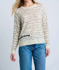 Lisa Todd - Normal is Boring Sweater