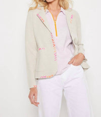Lisa Todd - Stitchin Blazer - beige - blazers - clothing