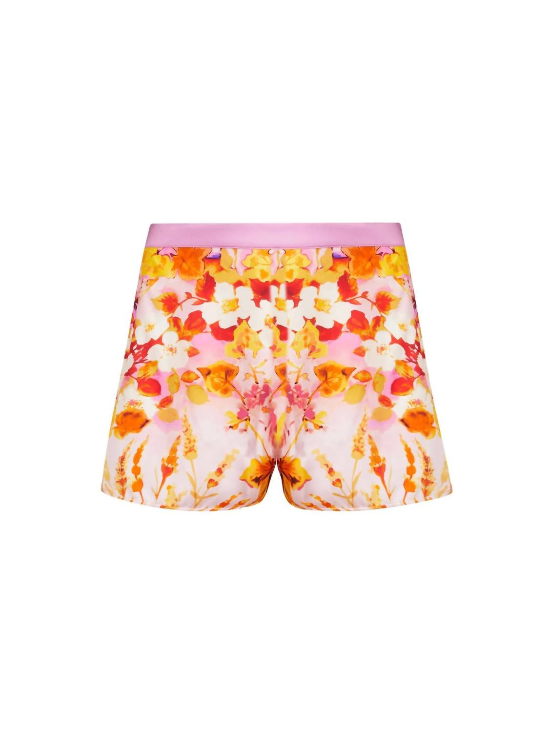 Lise Charmel - Jardins De Lumiere Lingerie Shorts - clothing - high - waist - patterned