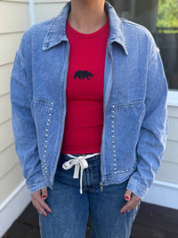 Little Daisy Closet - Pearl Denim Jacket