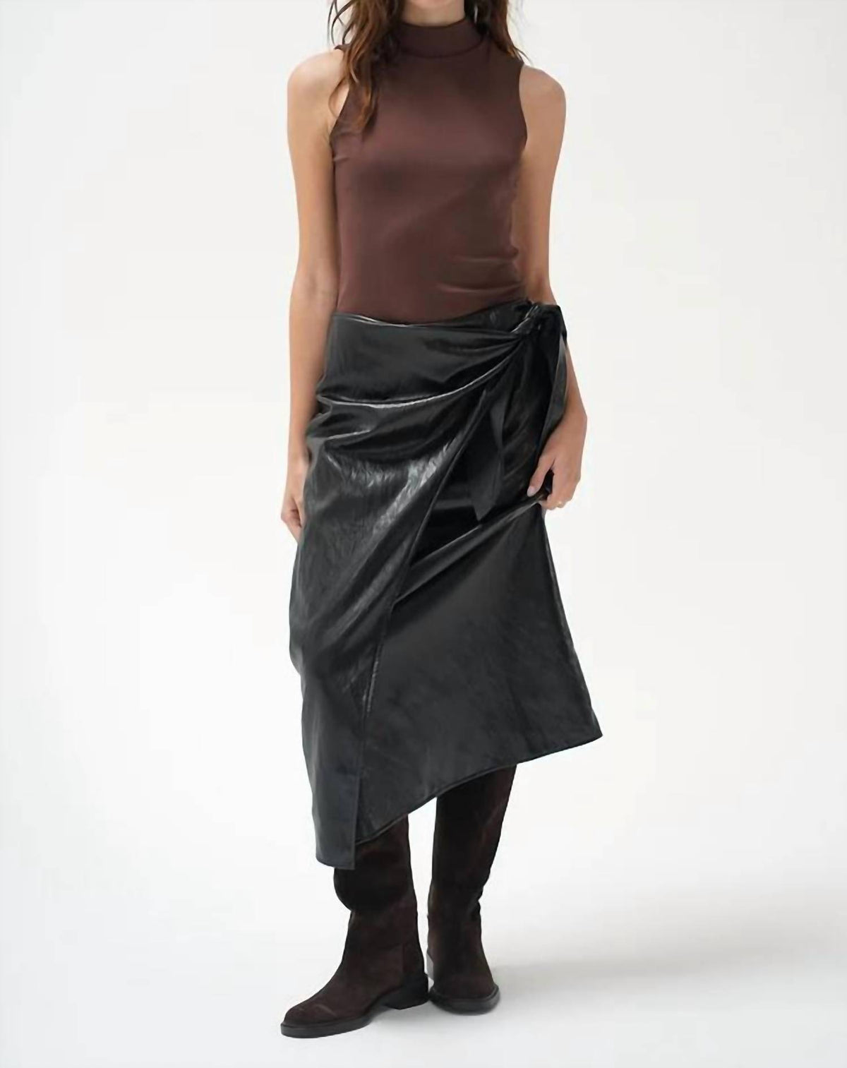 Lna - Celine Turtleneck Top