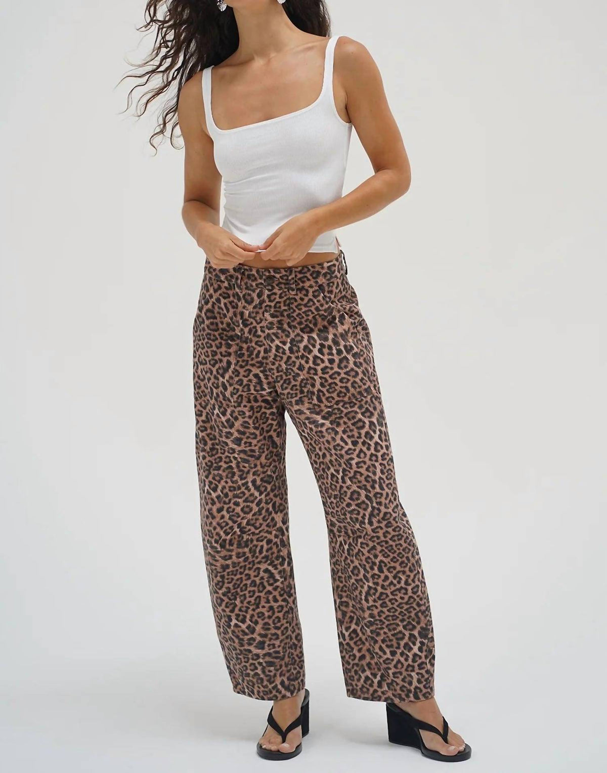 Lna - Cross Creek Leopard Pant