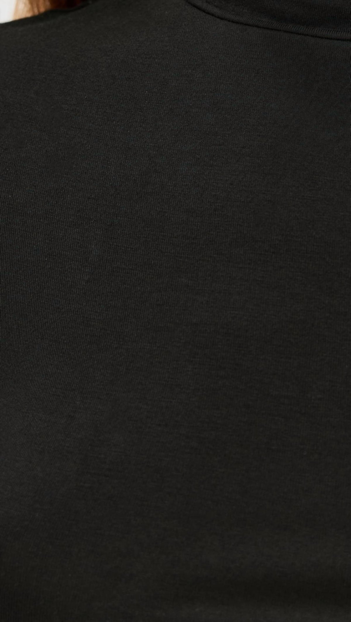 Lna - Demi Fitted Mock Neck Top