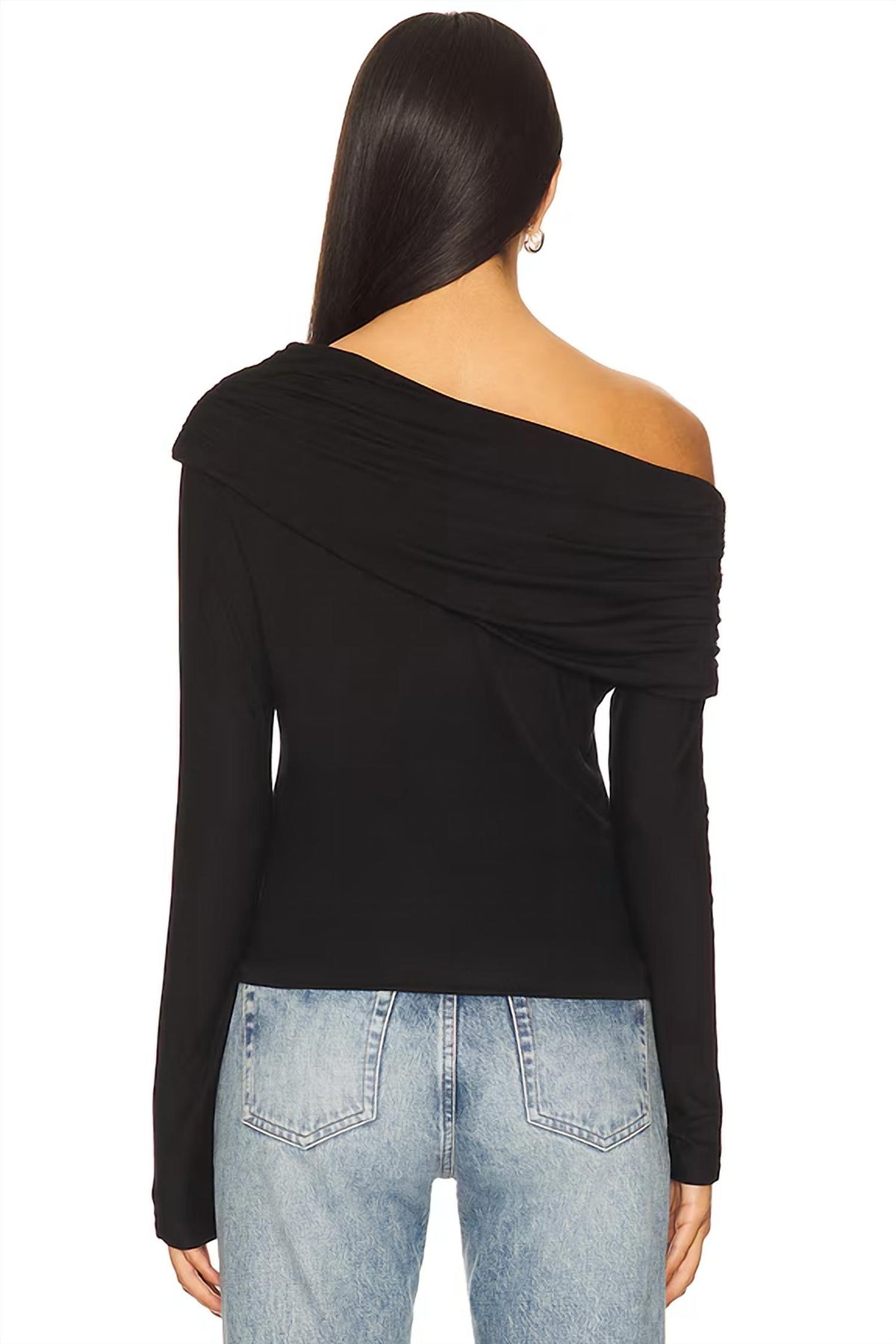 Lna - Giselle Drop Shoulder Long Sleeve Top