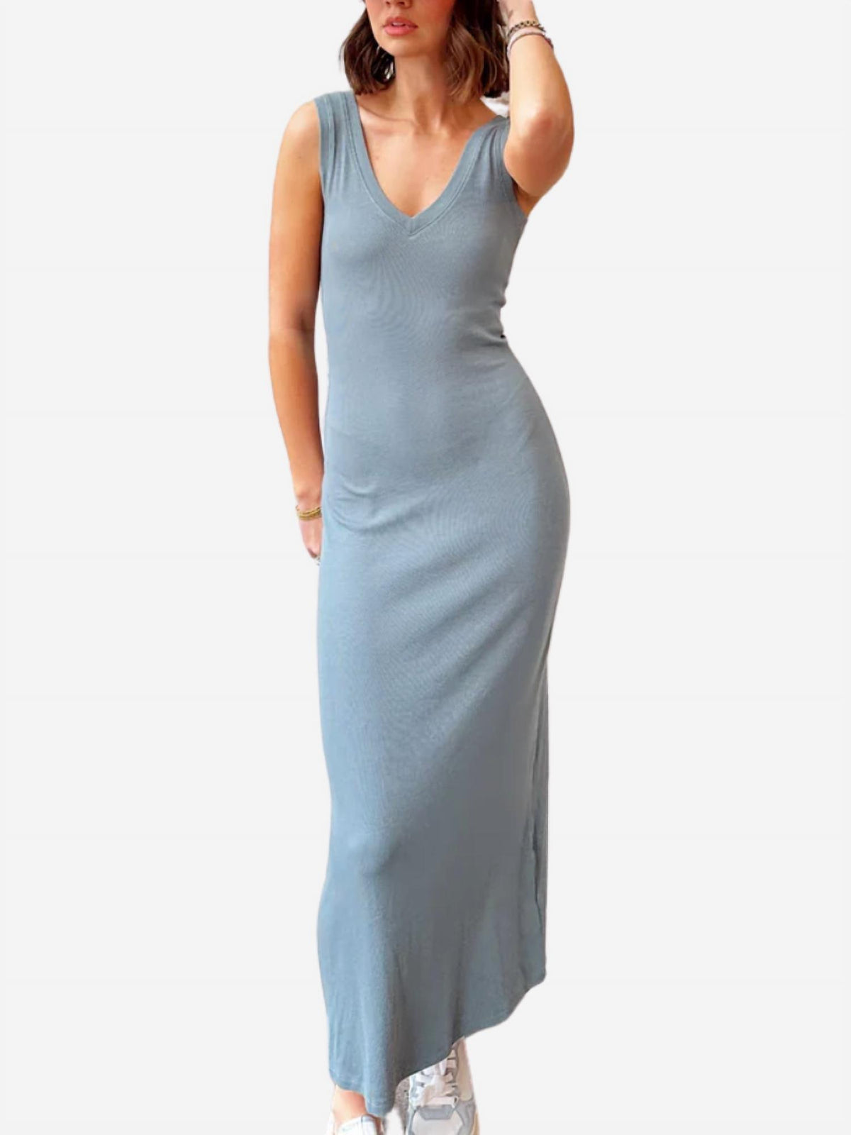 Lna - Irina V Neck Dress