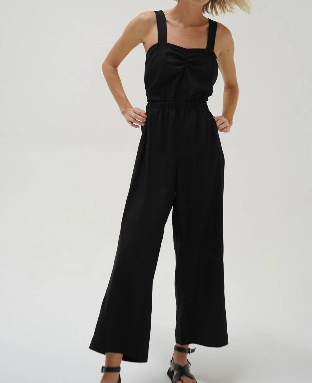 Lna - La Rosa Linen Jumpsuit
