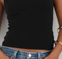 Lna - Regi Lace Up Rib Tank