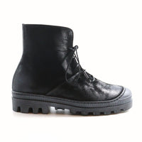 LACE-UP SUEDE BOOTS
